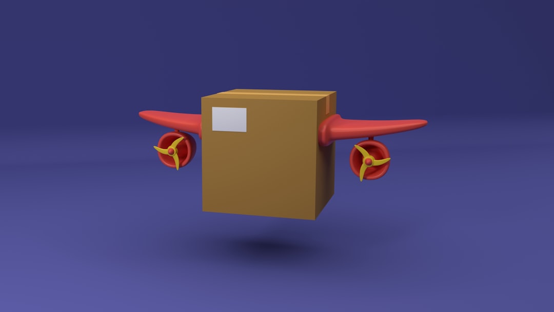 a-cardboard-box-with-a-red-propeller-on-it-g4w3sljcvma